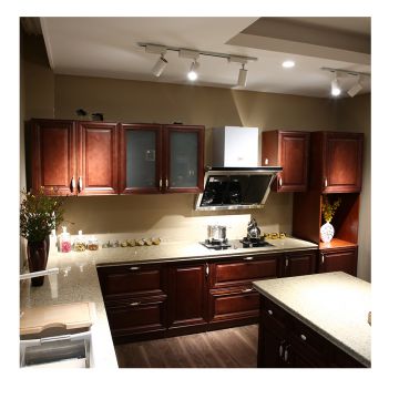 Small kitchen PVC kitchen cabinet