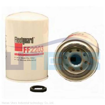 UTERS  Replace of FLEETGUARD  fuel   filter element  FF2203  accept custom