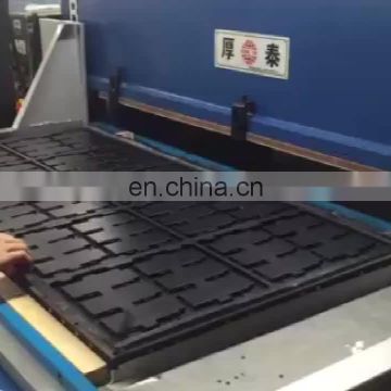 precision hydraulic rubber sponge cutting machine