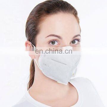 Polyester Earloop Style White Folding Dust Mask for Your Health