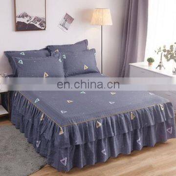 Wholesale Bed Skirt Set Eight Sets Bed Skirt Black Hight Grade Bed Skirt photo-3