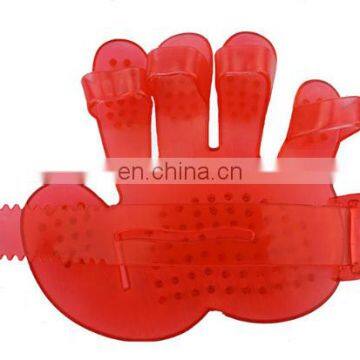 Transparent Pet Fur Remover Gloves Pets Hair Massage Brush Cat Soft Gloves Dog Hair Cleaning Gloves photo-5