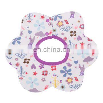 RTS  Toddler Newborn Waterproof Flower Shape Bibs Bandana Drool Bibs Baby Bibs Cotton