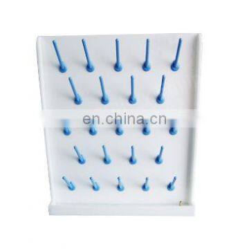 Laboratory Glassware Drain Dry Rack For Lab PP Equipment/dry cleaning racks