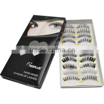 Crazy false eyelash package false eyelashes fiber false eyelashes