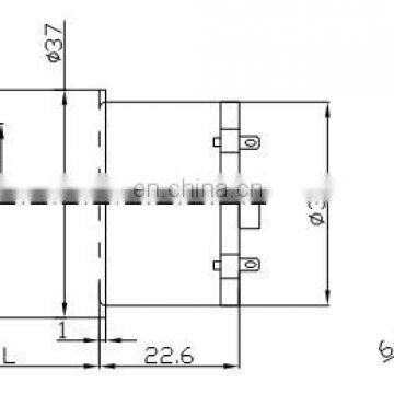 37mm 12V 150rpm DC High Torque Geared Electric Motors 37B520 photo-4