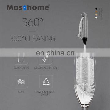Masthom High Quality Durable Bamboo Handle Hot Sale Bottle Brush For Kinds of Bottle photo-4