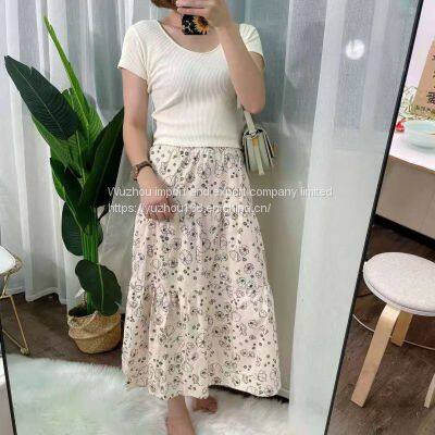 Universal** Thread cotton half skirt