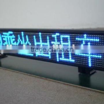 taxi top LED advertisng sign