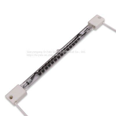 740mm 1200w carbon fiber heating element medium wave carbon fiber lamp