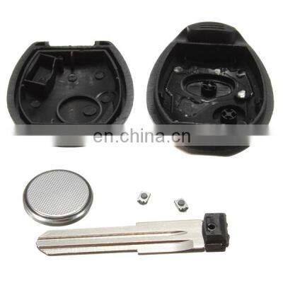 Black Replacement 2 Button Remote Key Case Battery Switch Repair Kit For Discovery 2 TD4 TD5 For Land Rover 75 photo-4