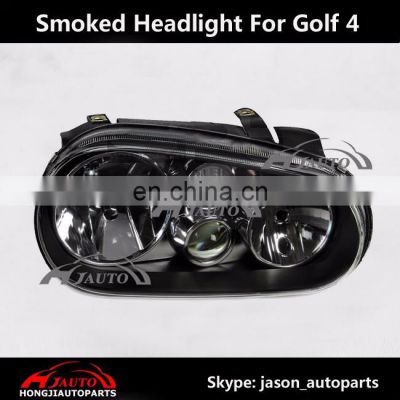 Car Lighting For Volkswagen VW Golf MK4 IV Headlights Smoked Color