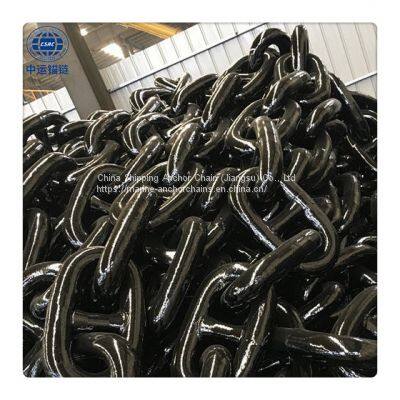 Black Painted Sud Link Marine Anchor Chains  with LR  Certificate