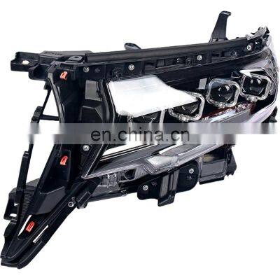 Upgrade 4 Lens LED Headlamp Headlight for TOYOTA LAND CRUISER PRADO FJ150 Head Lamp Head Light 2018 photo-3