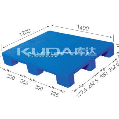 industrial pallet solutions of china manufacturer 1412A PBJJ PLASTIC PALLET（BUILT-IN STEEL TUBE）