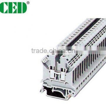 Terminal Blocks Connectors with Compact Din Rail AWG 30 - 10