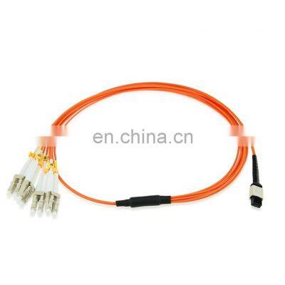 8 Cores MPO to LC Female Male Optical Fiber Patchcord MM MPO Fan Out Fiber Patch cord Fiber Jumper