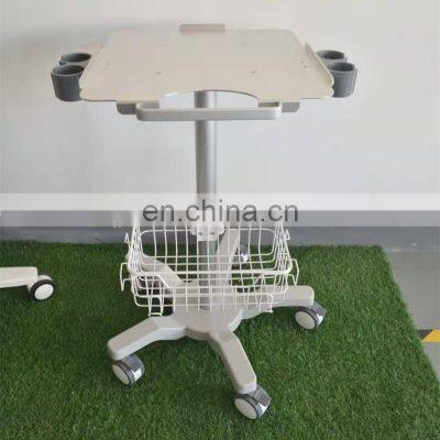 Good quality aluminium alloy ultrasound machine cart