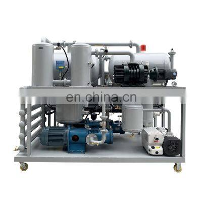 ZYD Mobile Vacuum Transformer Oil Purification Machine To Improve Dielectric Strength