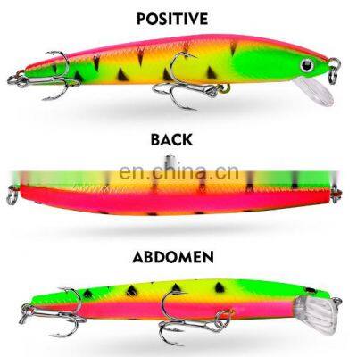 Amazon Lures Minnow 10 Colors Black Minnow Lure 8.5g/9.5cm Lure Fishing Minnow Wholesale