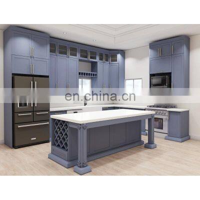 Bahamas Style Kitchen Furniture Design Ideas Blue Kitchen Cabinets Solid Wood