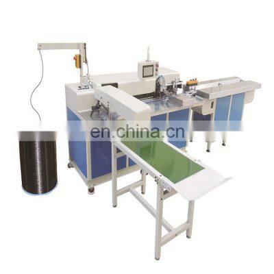 good price pneumatic perfect wire book binding machine professional / notebook binder machine