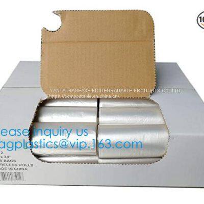 Eco Friendly Compostable Biodegradable Commercial Bags,100% Environment Friendly Compostable Cornstarch Garbage Bags Pac photo-5