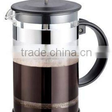 glass espresso coffee press,colorful coffee plunger,plastic coffee maker