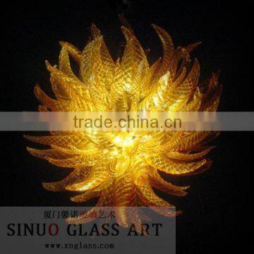 Hand-made Glass Modern Chandelier