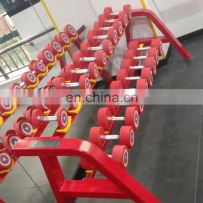 Hot-sale Commercial gym equipment ASJ-S833 dumbbell rack