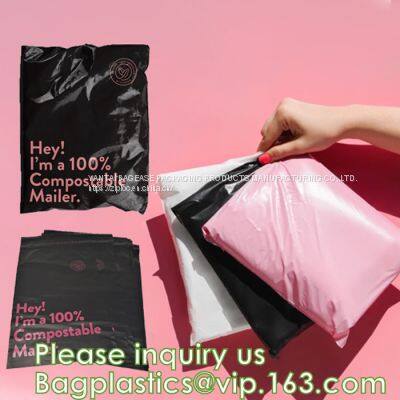 COMPOST Mailers Shipping Envelopes Bag, Security Mailing Package For Delivery, Biodegradable Mail Bag photo-3