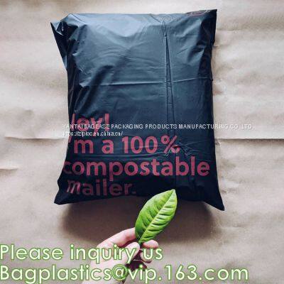 COMPOST Mailers Shipping Envelopes Bag, Security Mailing Package For Delivery, Biodegradable Mail Bag photo-5