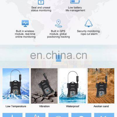 Factory Direct Supplier Self Lock Cable GPS Container Seal Tracker
