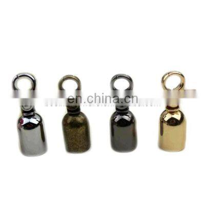 Fashion High Quality Metal Fittings Rope Cord End Hook Stopper