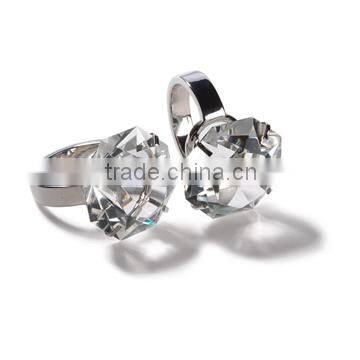 crystal napkin ring crystal wedding napkin decoration