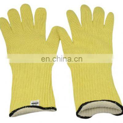 500 Degree Aramid Woven Fabric Heat Resistant Construction Gloves photo-5