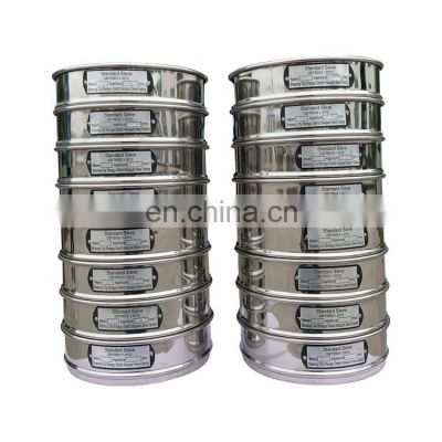 Durable Stainless Steel Mesh Test Sieves ASTM Mesh