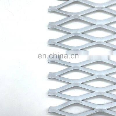 Construction Materials Custom Color Flattened Expanded Metal Mesh