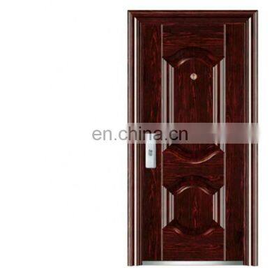 Exterior house model metal door security steel door