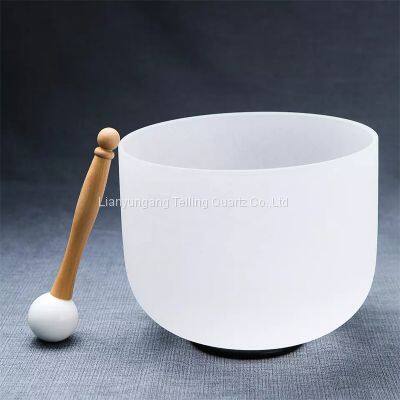 Chakra Crucible Bowl Set Sound Healing Healthy Quartz Singing Bowl photo-2