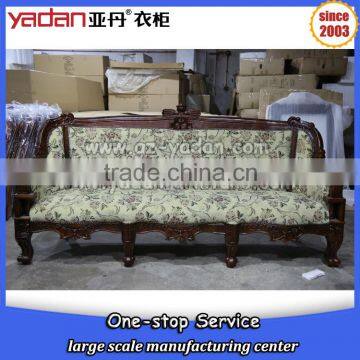 3 Seater Wooden Frame Sofa Design Home Furniture Picture photo-6
