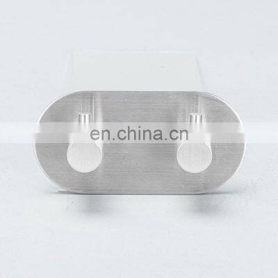 Direct Factory Supply Customized Logo Stainless Steel Kitchen Double Wall Hanger Bathroom Hook photo-2
