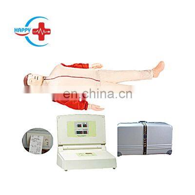 HC-S020 Advanced computer cardiopulmonary resuscitation simulator/computer Adult CPR Training manikin