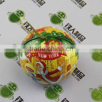 Ball Shaped Tin Box for Chocolate Promotional photo-2