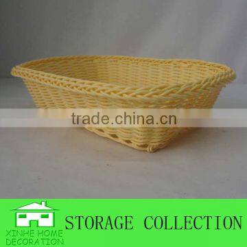 woven pp plastic basket