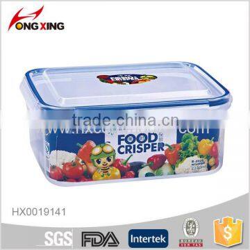 2.15ml Big Capacity Rectangle Plastic Food Storage Container