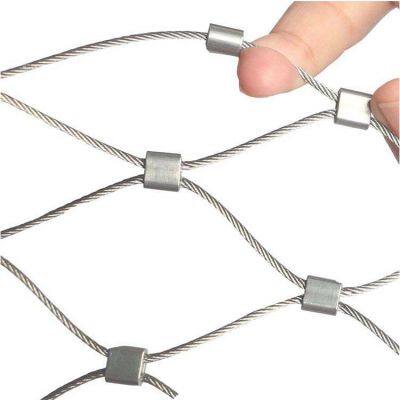 Balcony protection stainless steel net, kindergarten high-altitude drop net, stainless steel rope net