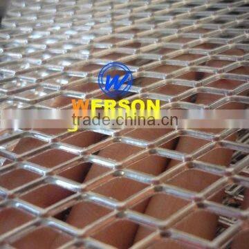 general mesh Aluminum Expanded machine guard mesh,silver and powder coated