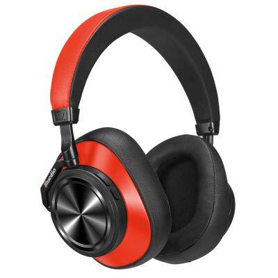 Bluedio T7 wireless headphones alloy body with ANC SD card slot FM audio step counting auto play for sports headset