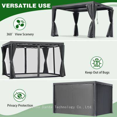 3*6m Waterproof and Easy Assemble Outdoor Pergola photo-2